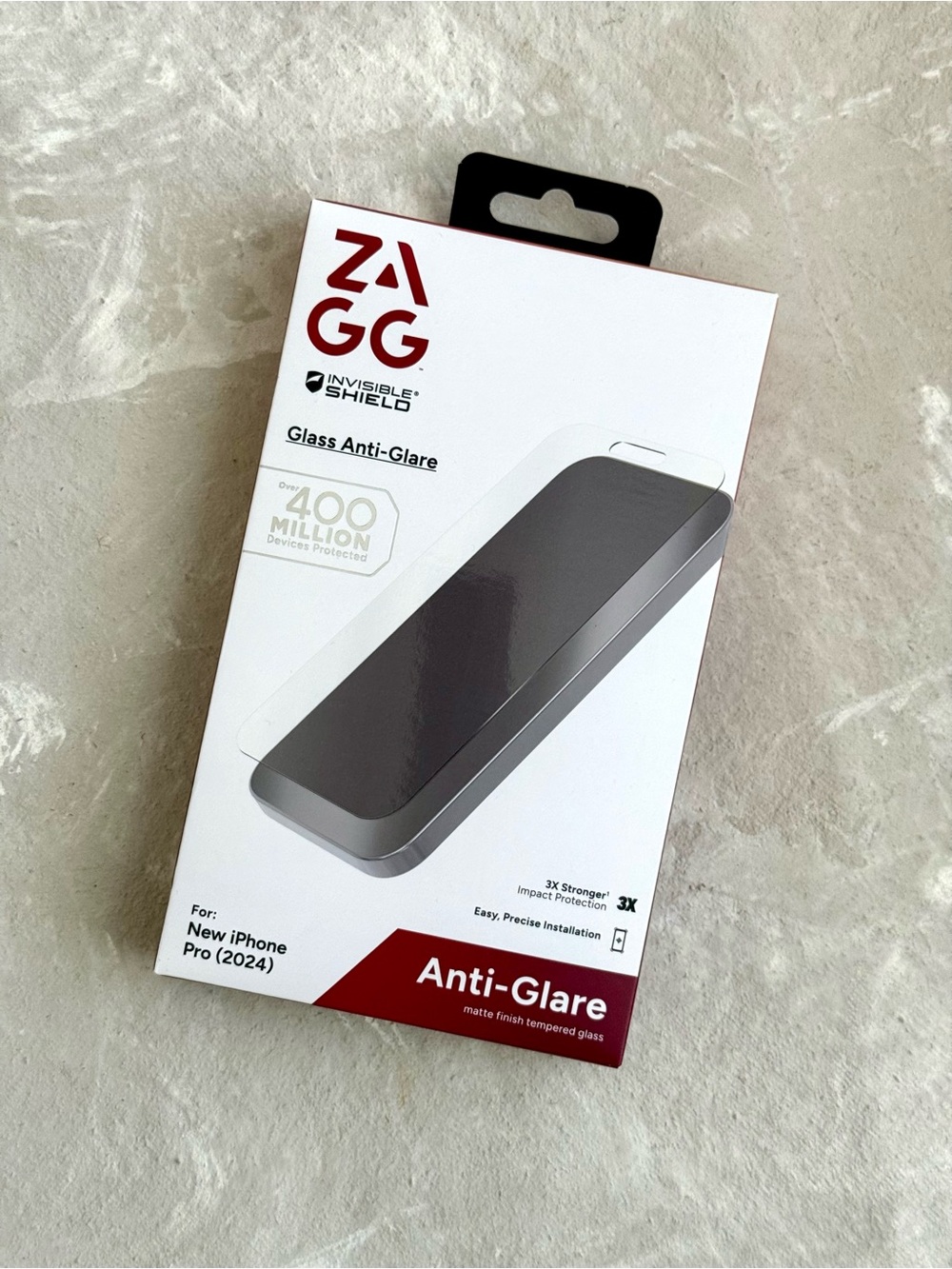 ZAGG InvisibleShield Glass Anti-Glare Screen Protector iPhone 16 Pro (2024) NEW